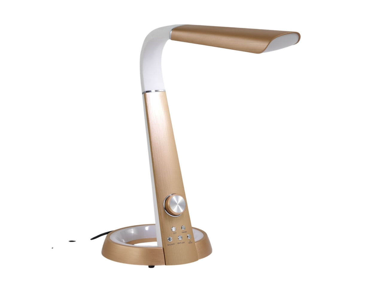 Lampada led da tavolo Snake oro