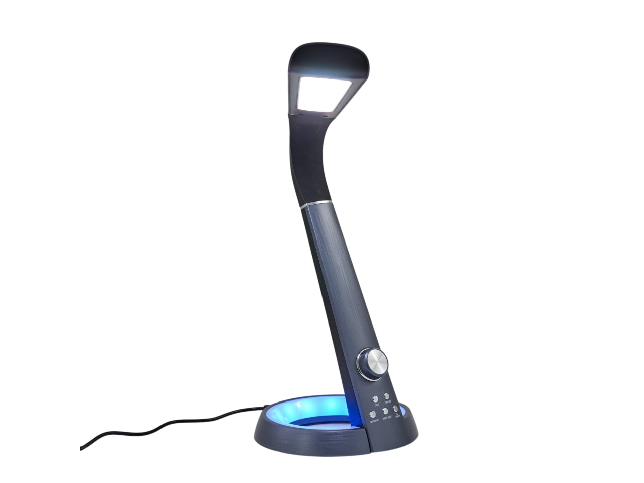 Lampada led da tavolo Snake nera