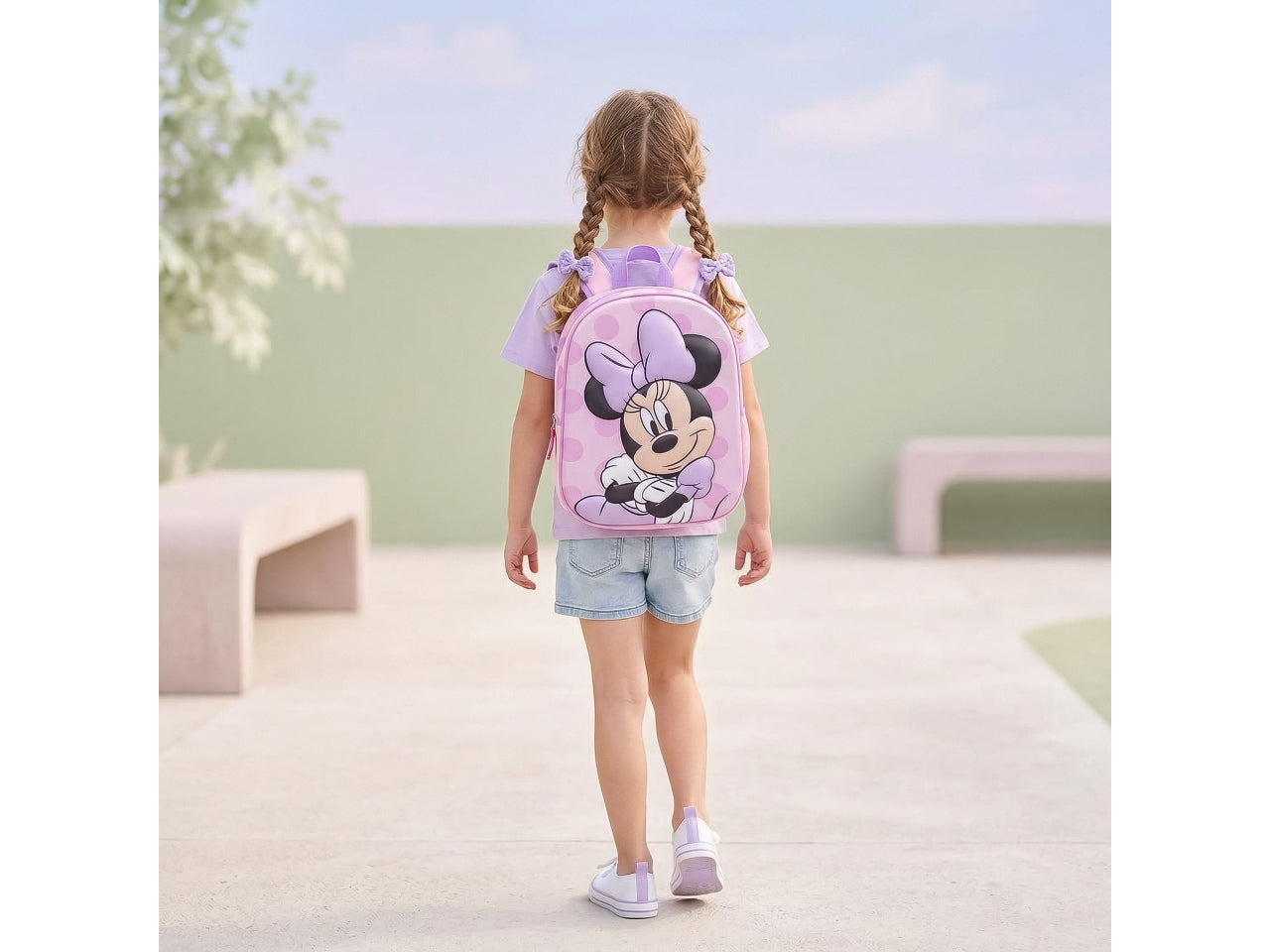Zaino asilo 3D Minnie