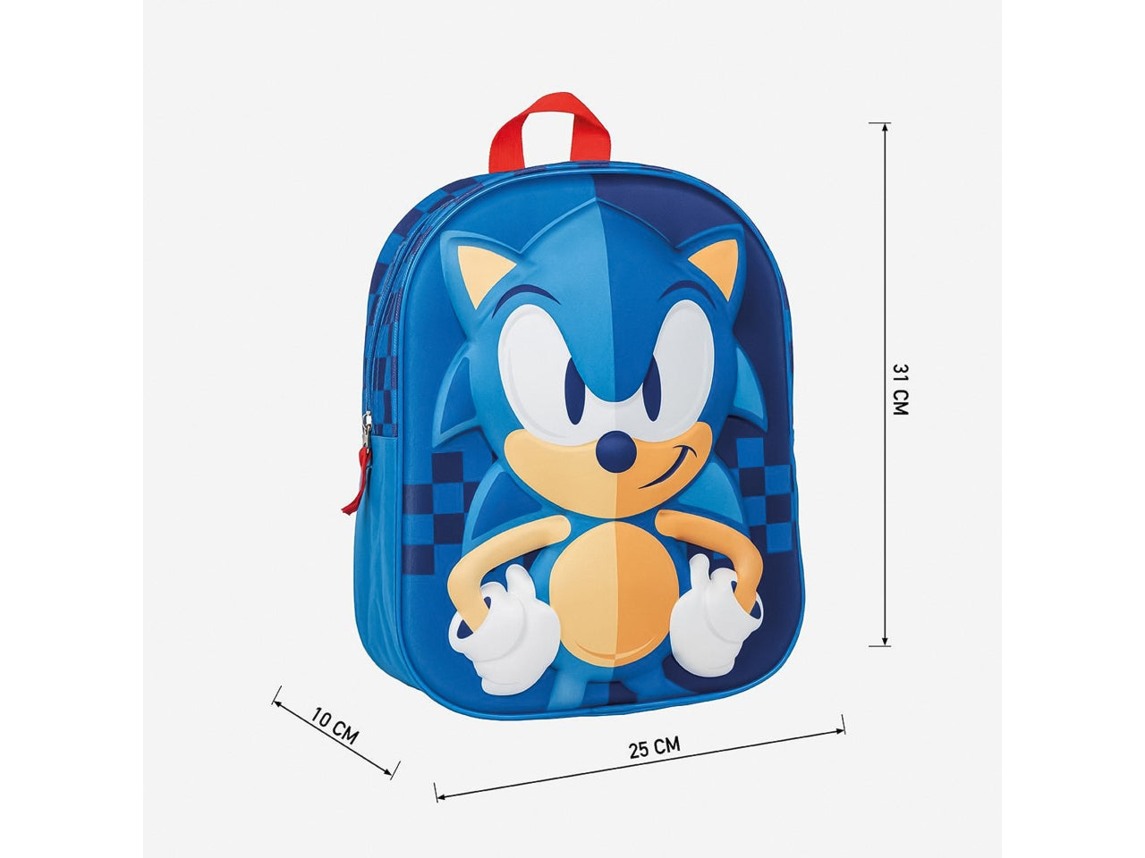Zaino asilo 3D Sonic