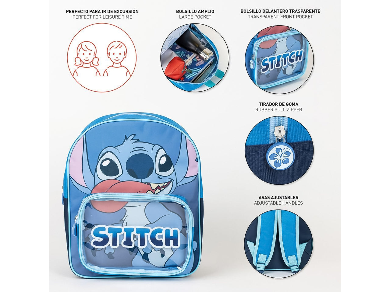 Zaino asilo Lilo e Stitch