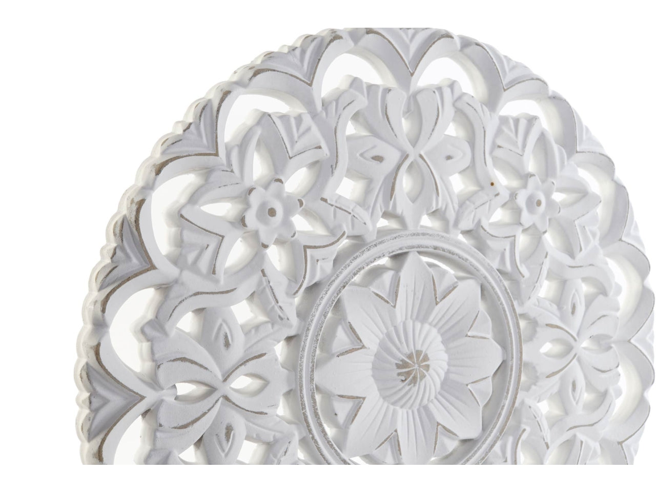 Mandala decorazione mdf metallo 40x7,5x46,5cm decape