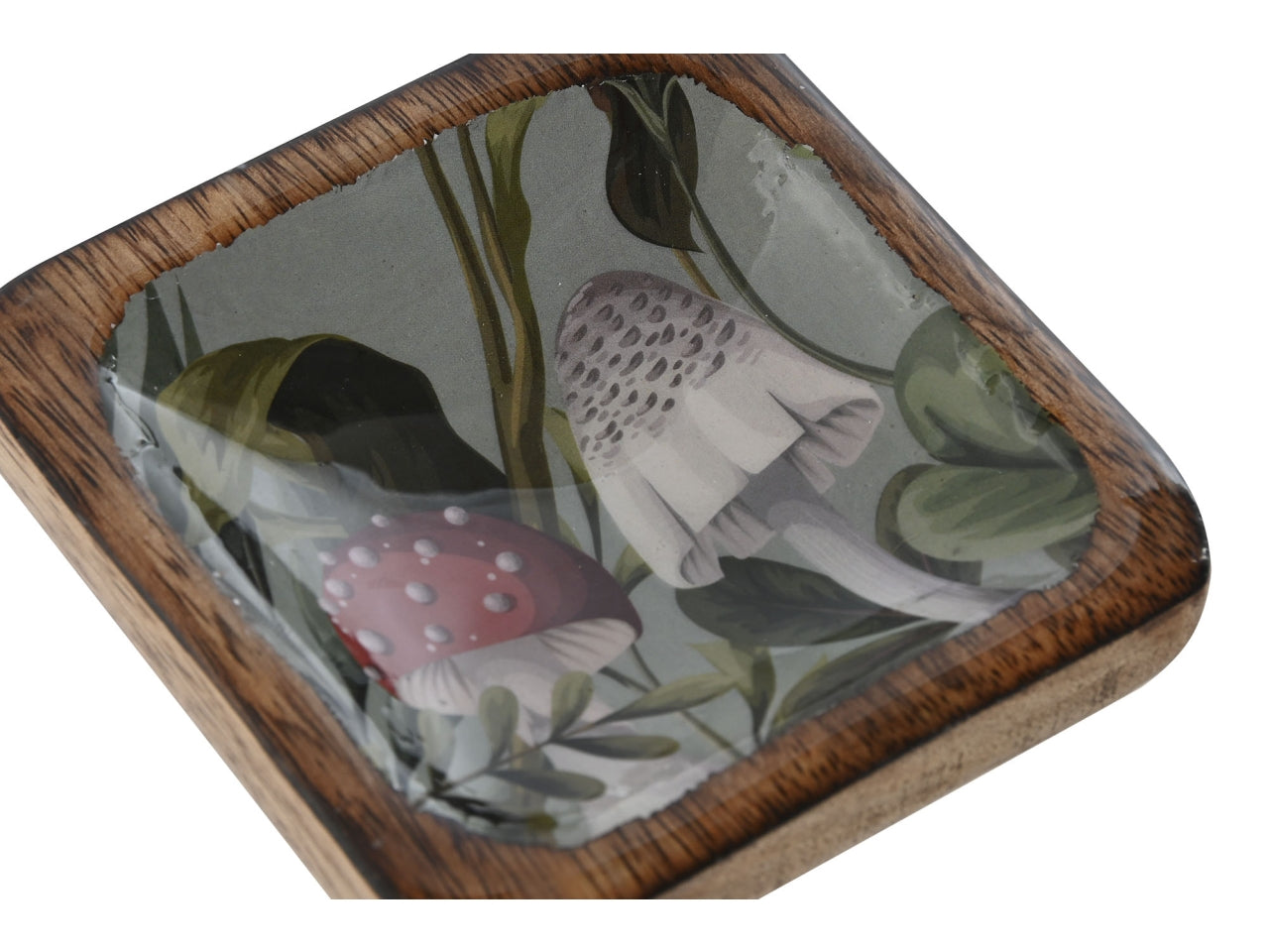 Vassoio svuota tasche mango 10x10x2,5cm laccato