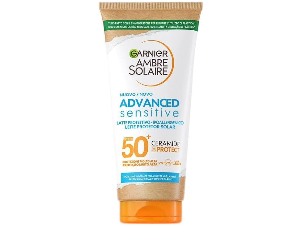 Ambra solair advanced sensitive latte solare spf50+ 170ml