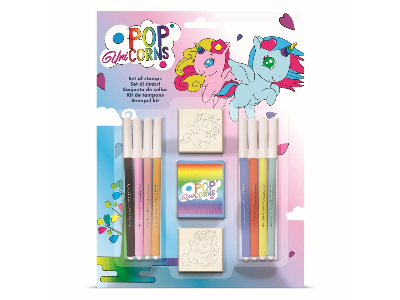 Unicorns stampini e colori