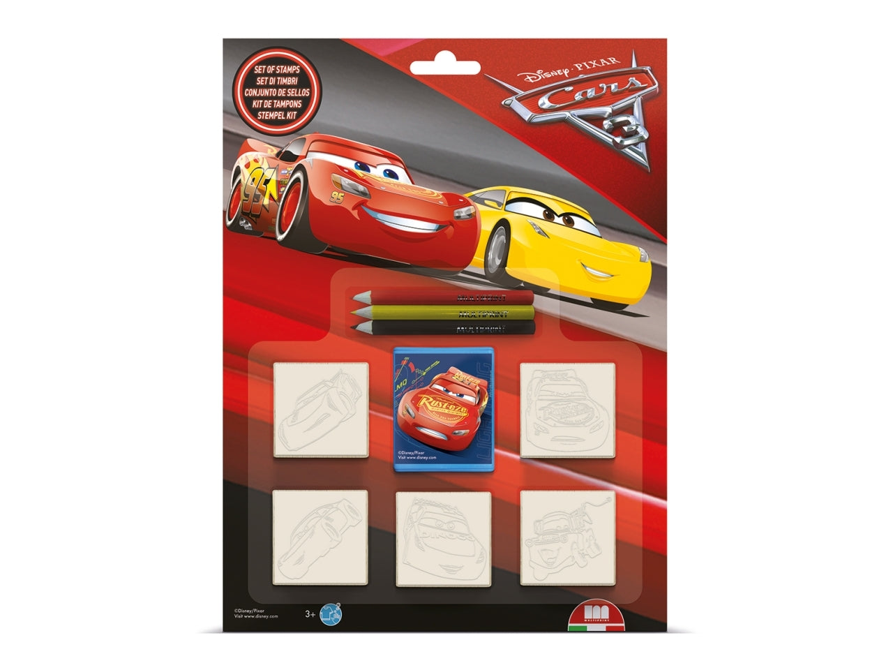 Cars 3 5 stampini