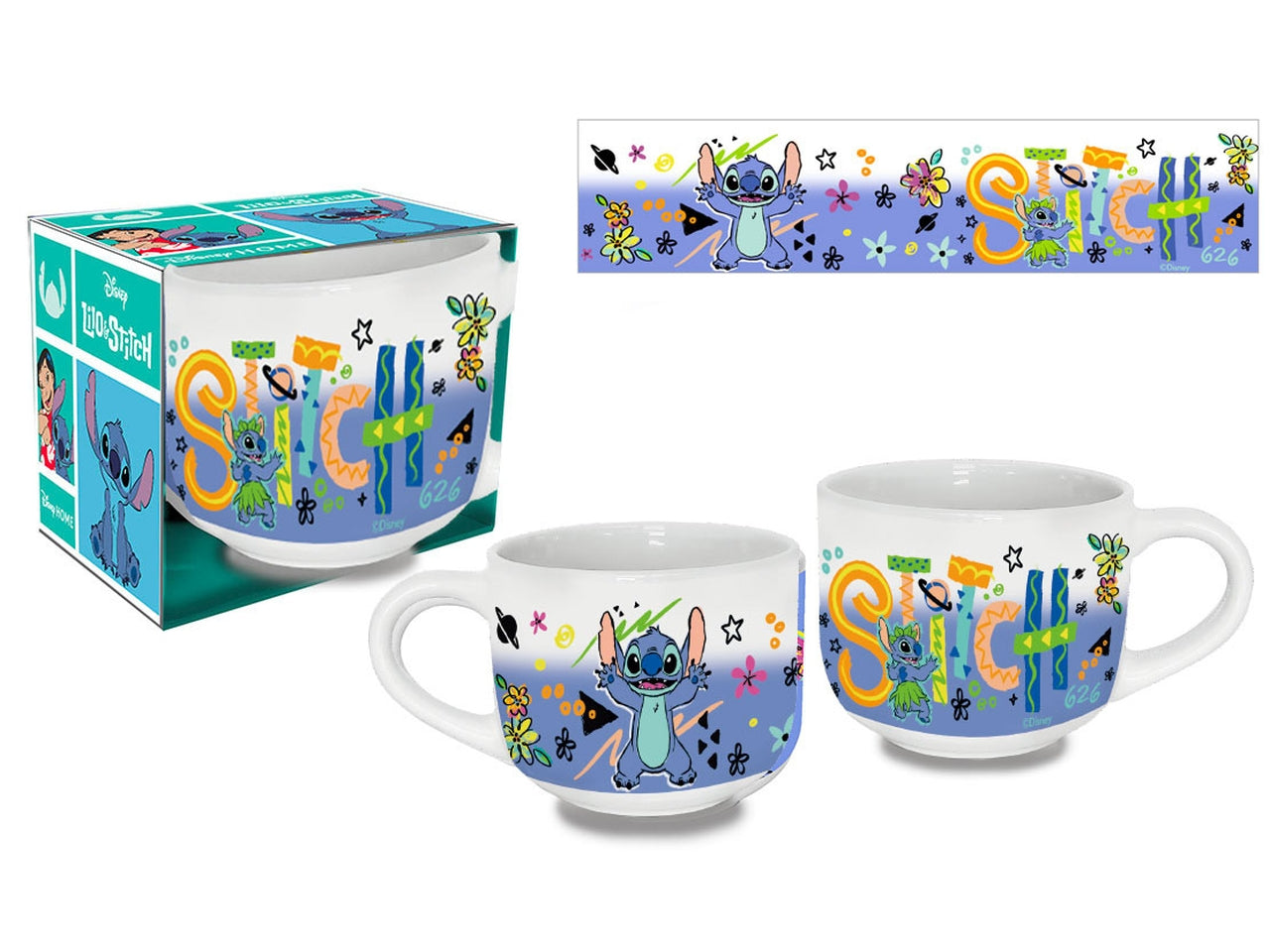 Tazza jumbo stitch multicolor