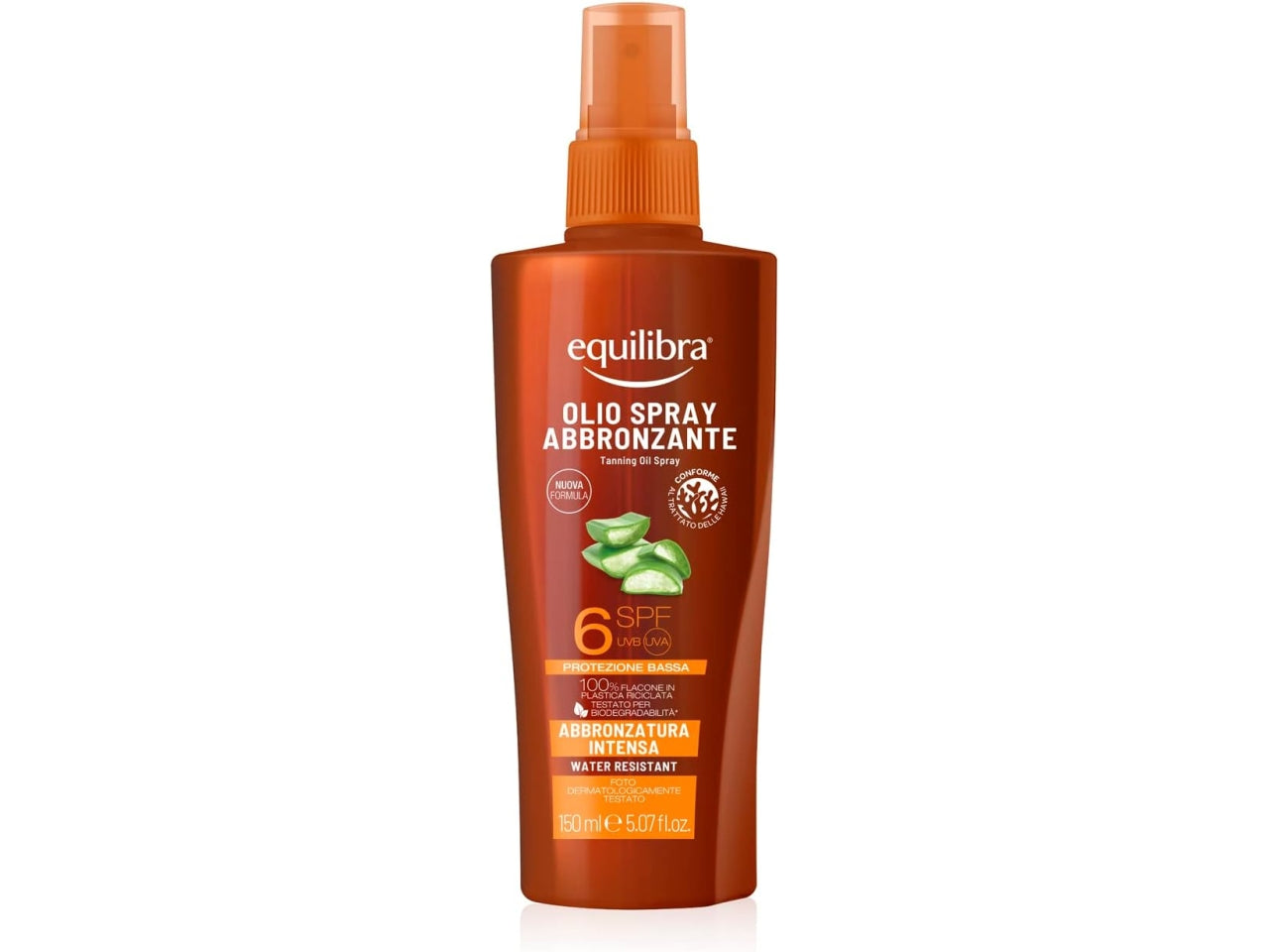 Equilibra olio solare spray fp6 150ml