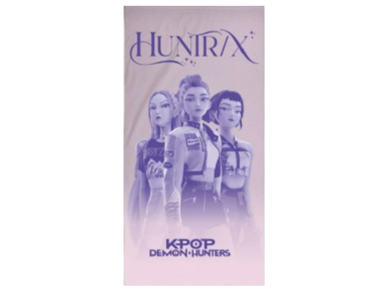 Telo mare K-Pop Demon Hunters 70x140cm in microfibra