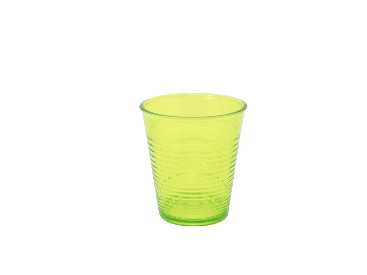 Bicchiere in plastica riutilizzabile in colori assoriti