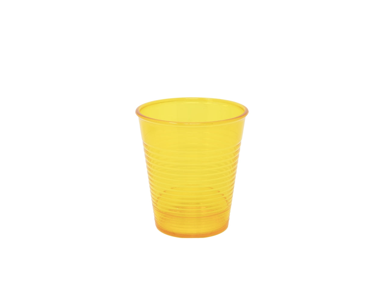 Bicchiere in plastica riutilizzabile in colori assoriti