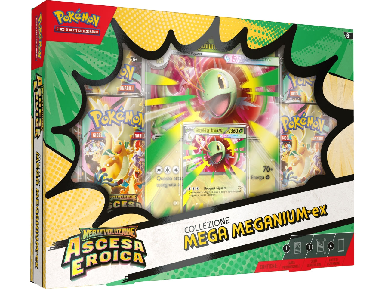 Pokemon M2.5 Col.Mega Emboar-EX, Mega Feraligatr-EX e Mega Mega.-Ex Â£
