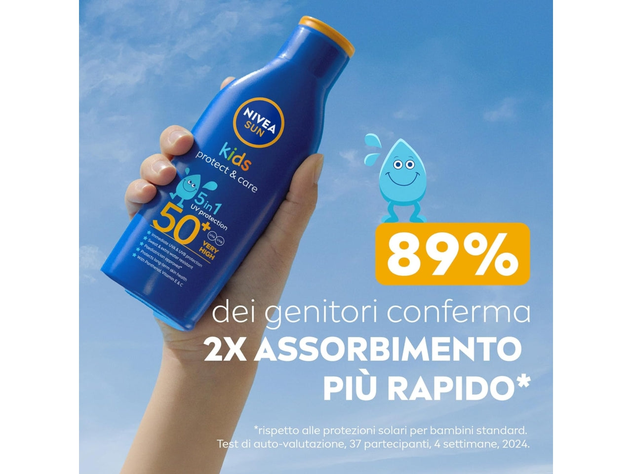 Nivea Sun latte solare baby SPF 50+ flacone da 200ml