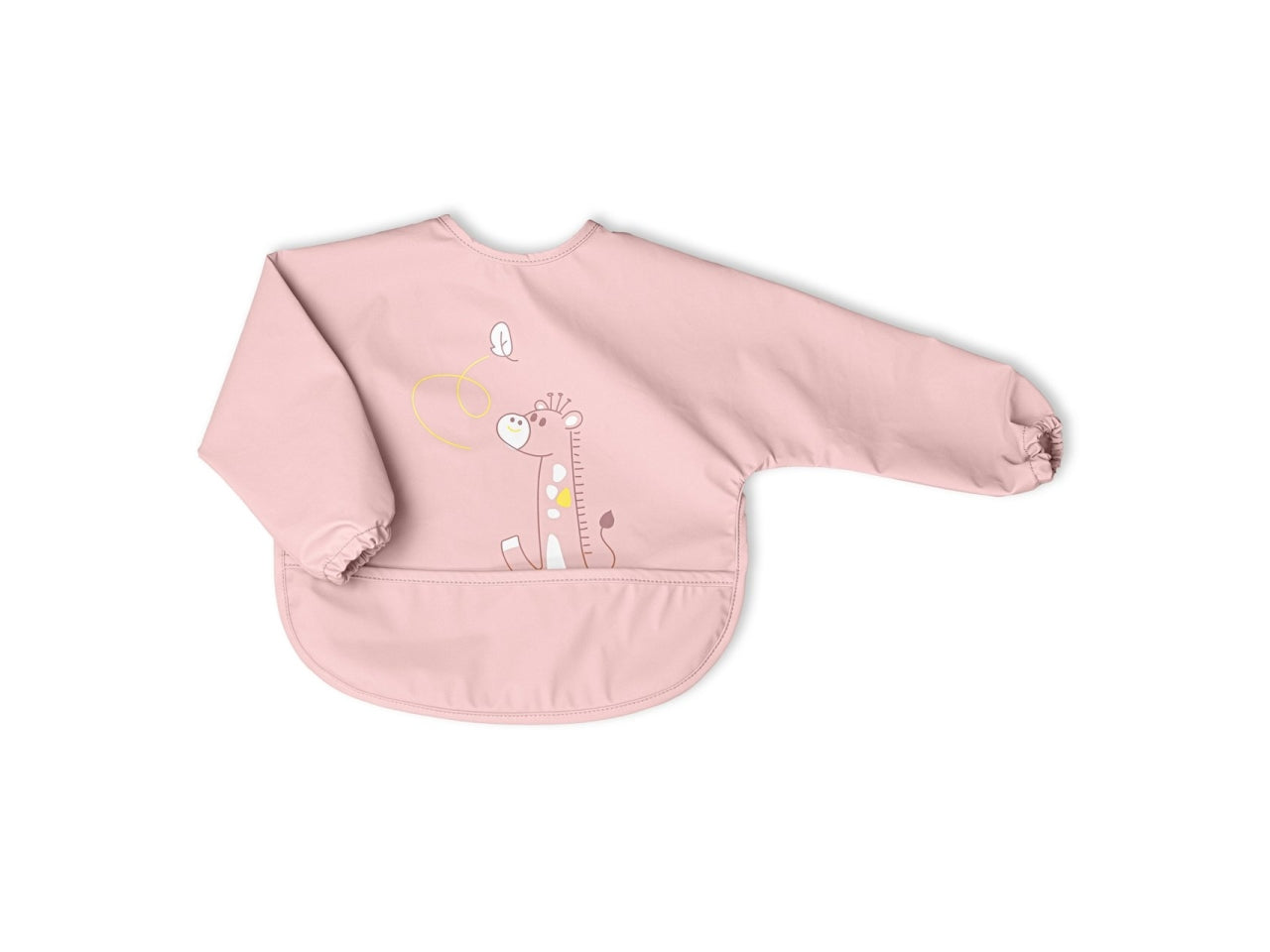 Chicco bavaglina maniche 6m+ rosa