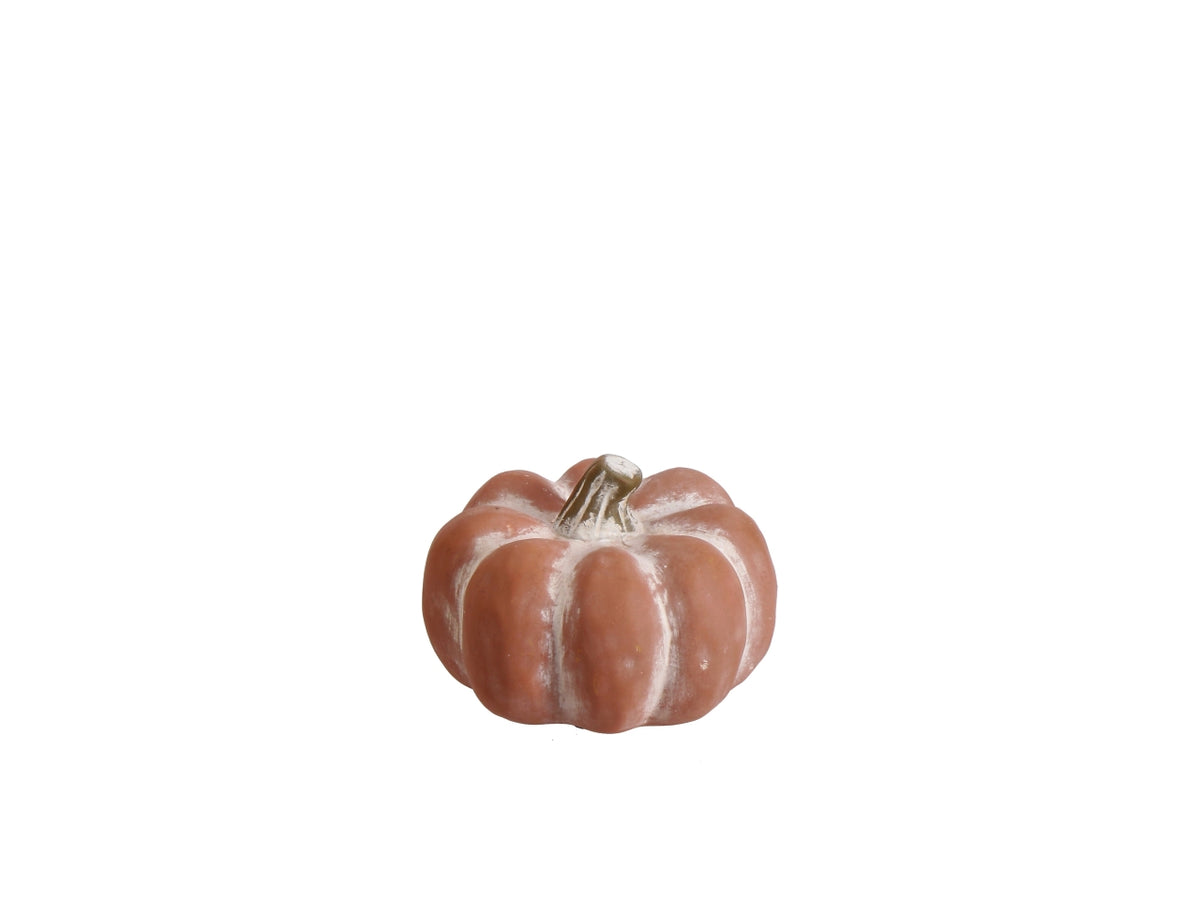 Zucca in terracotta 12xh.9cm in 4 colori assortiti