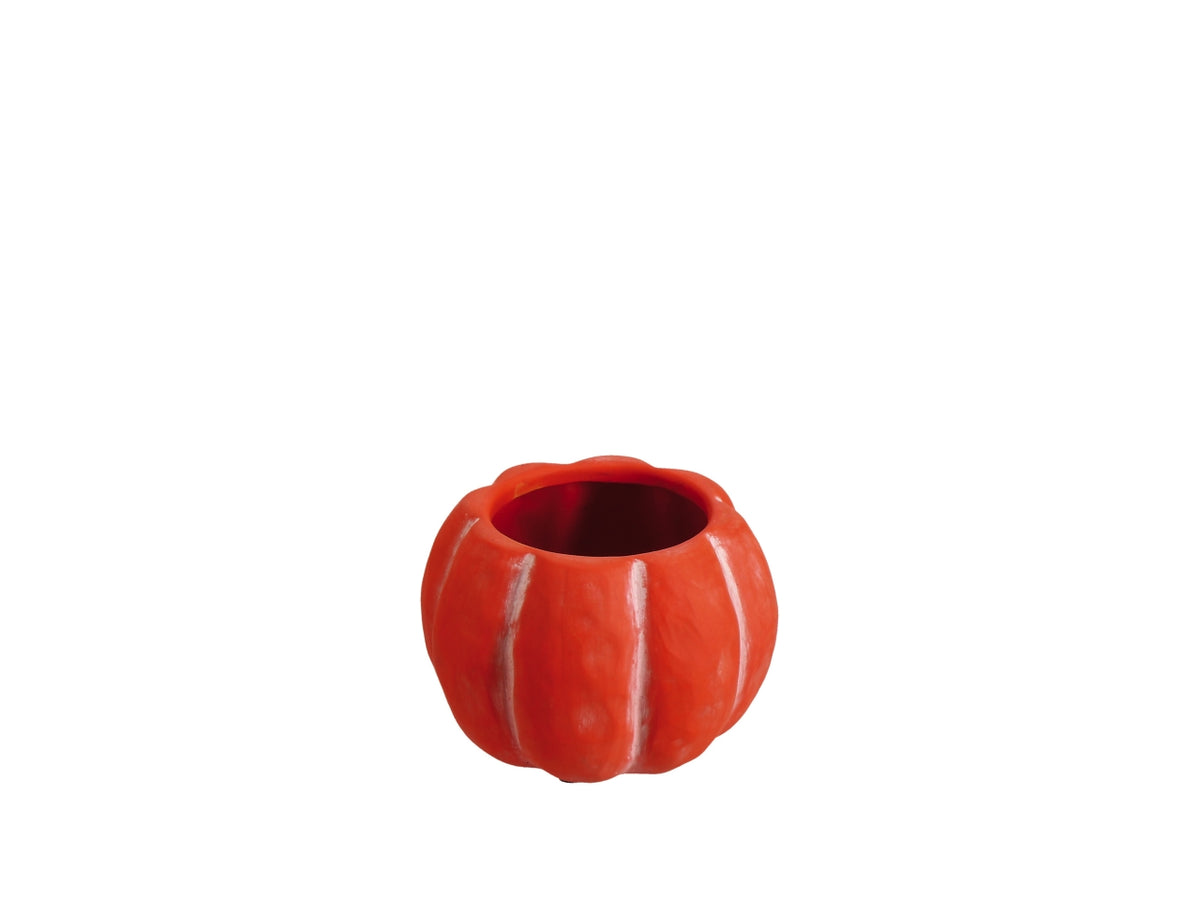 Cachepot zucca in terracotta 14xh.10cm in 4 colori assortiti