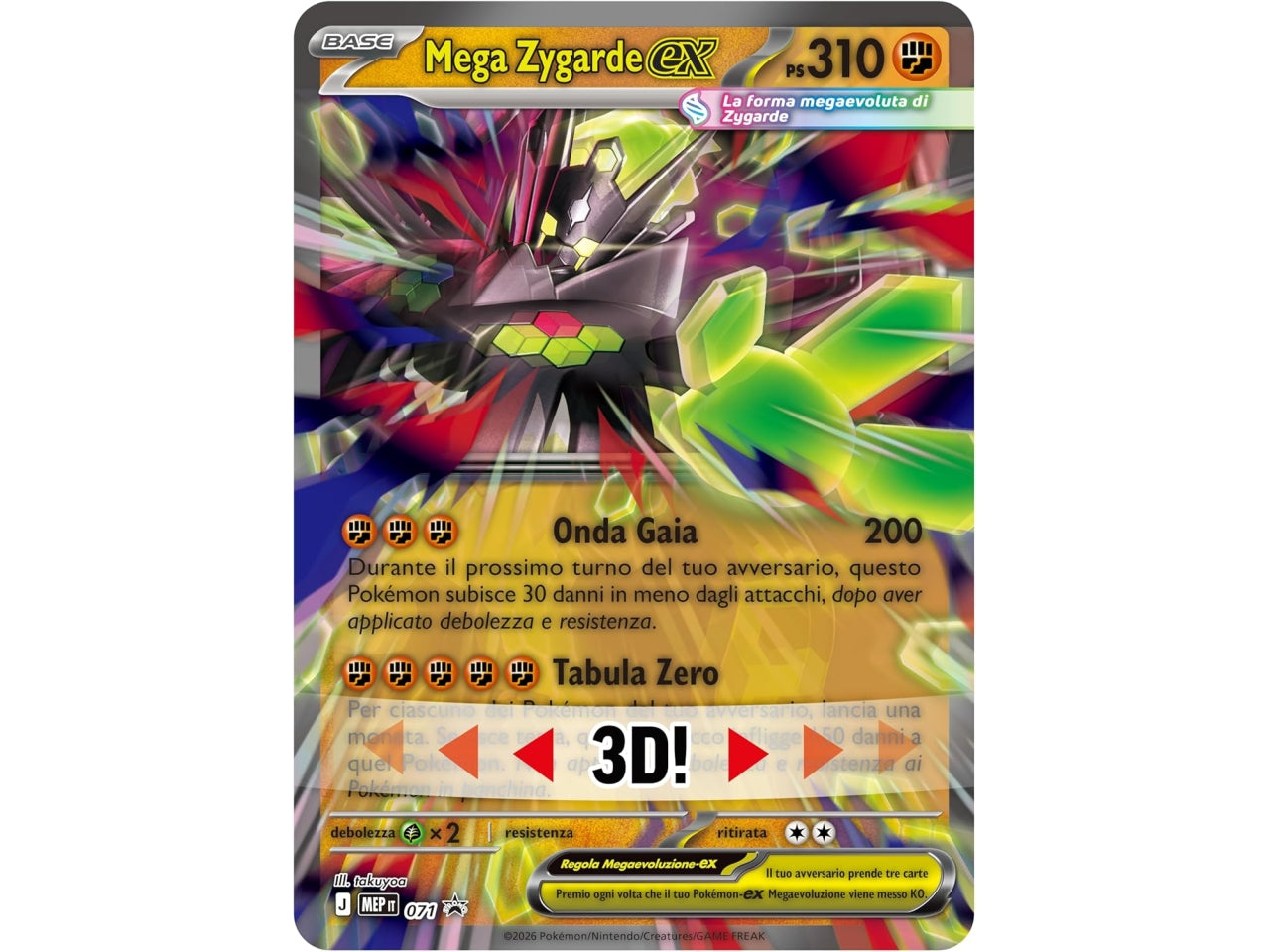 Pokemon Collezione Premium Mega Zygarde-EX Â£