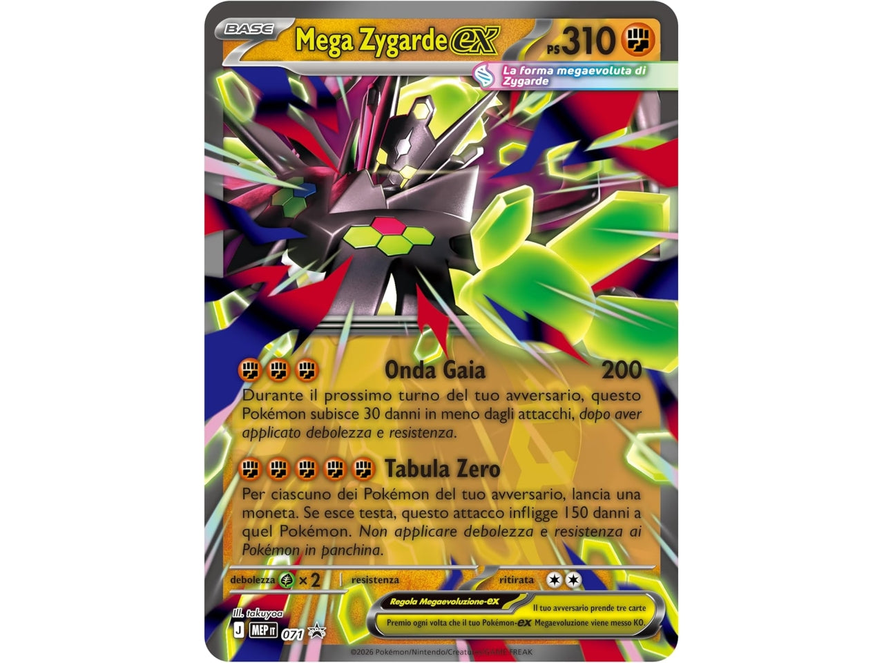 Pokemon Collezione Premium Mega Zygarde-EX Â£
