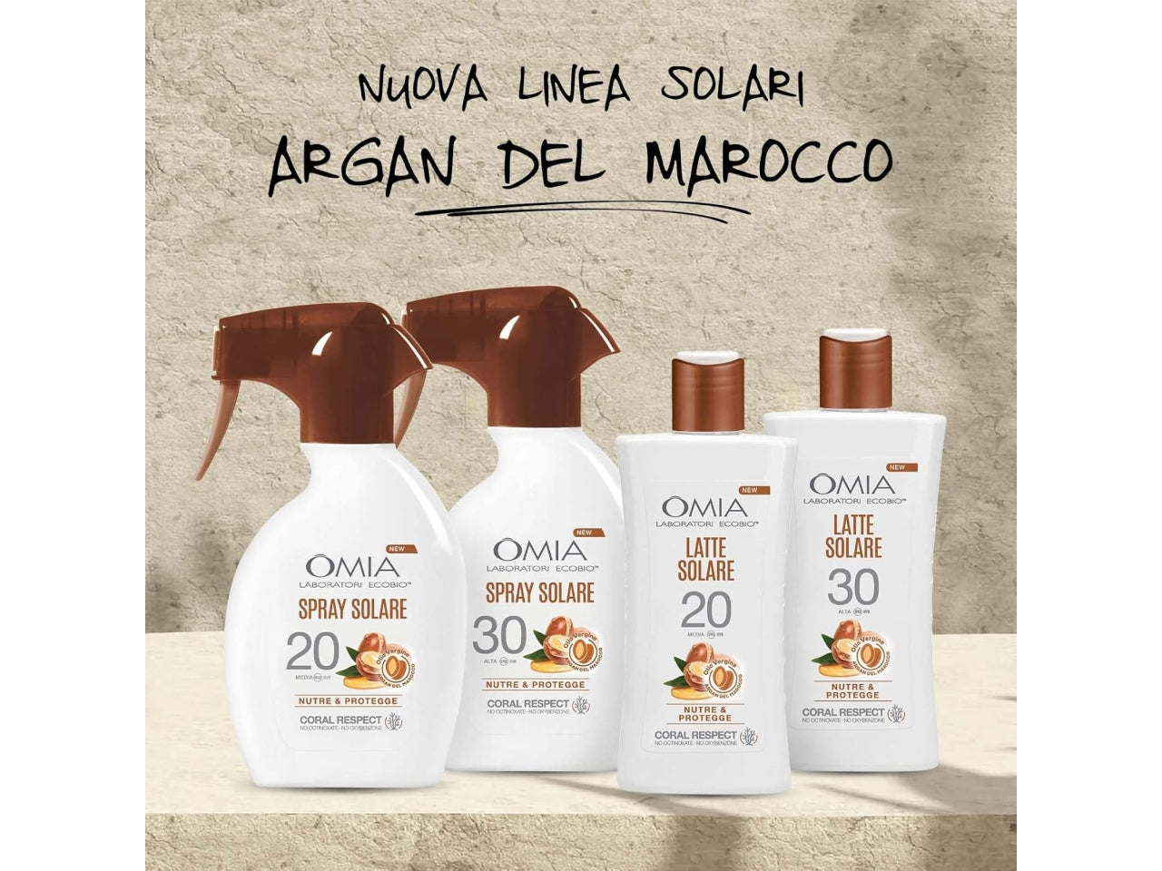 Omia solare argan triggen spf30 200ml