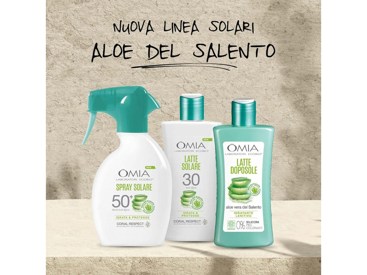 Omia latte solare aloe sal.spf30 200ml