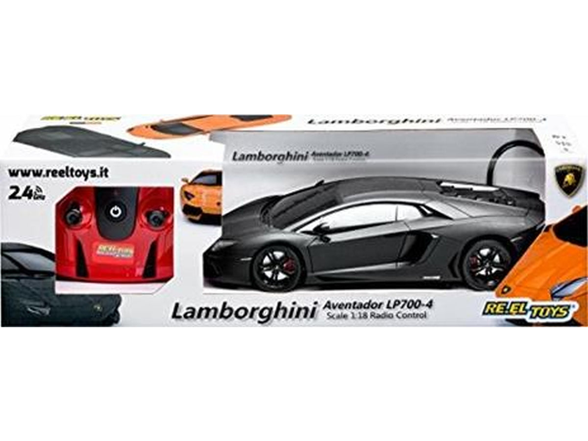 Auto Lamborghini Avent radiocomando 2.4 ghz in scala 1:18
