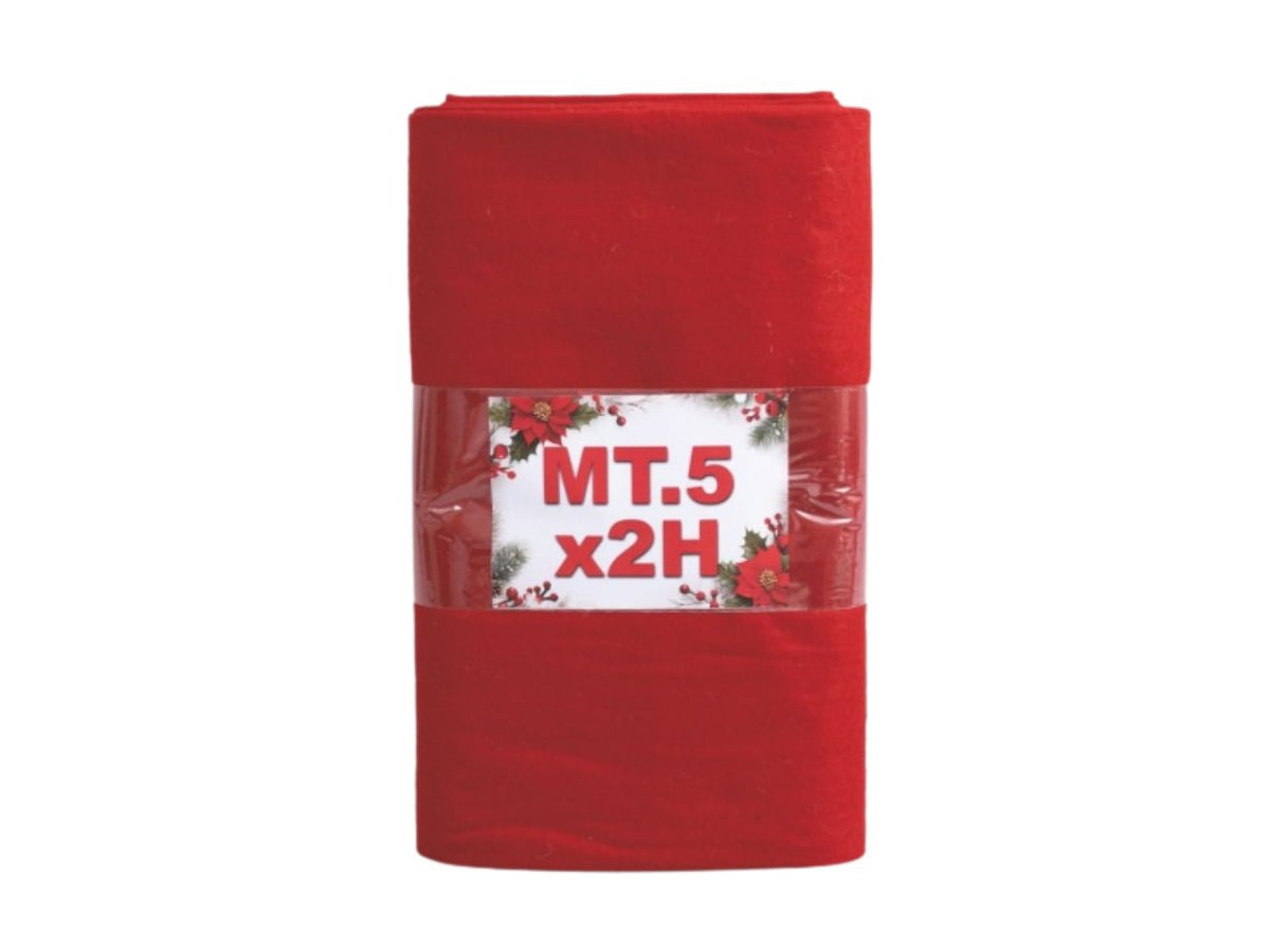 Rotolo di panno lencio rosso 5m x 2h