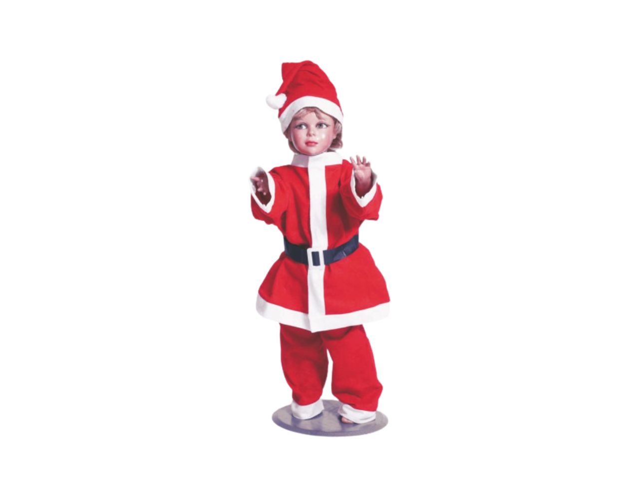 Vestito Babbo Natale da bimbo set 4 pezzi in busta