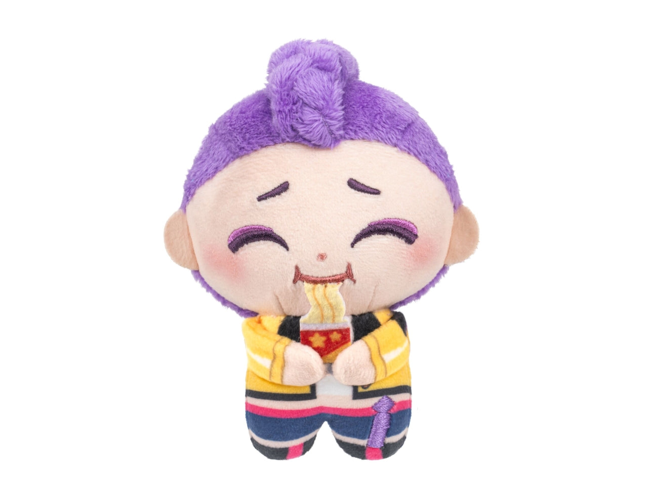 Kpop demon huntersblind cup ramen con peluche 10 cm in cdu