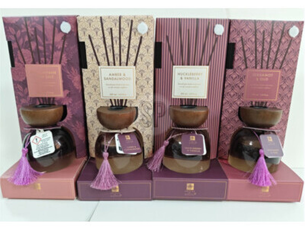 Diffusore con bastoncini da 200ml in 4 fragranze assortite