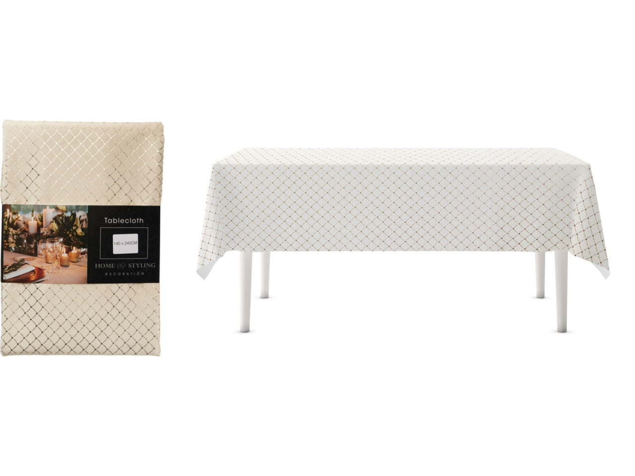 Tovaglia 140x240cm crema