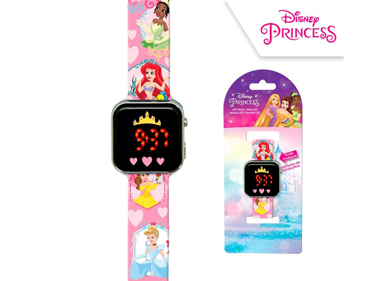 Princess orologio led