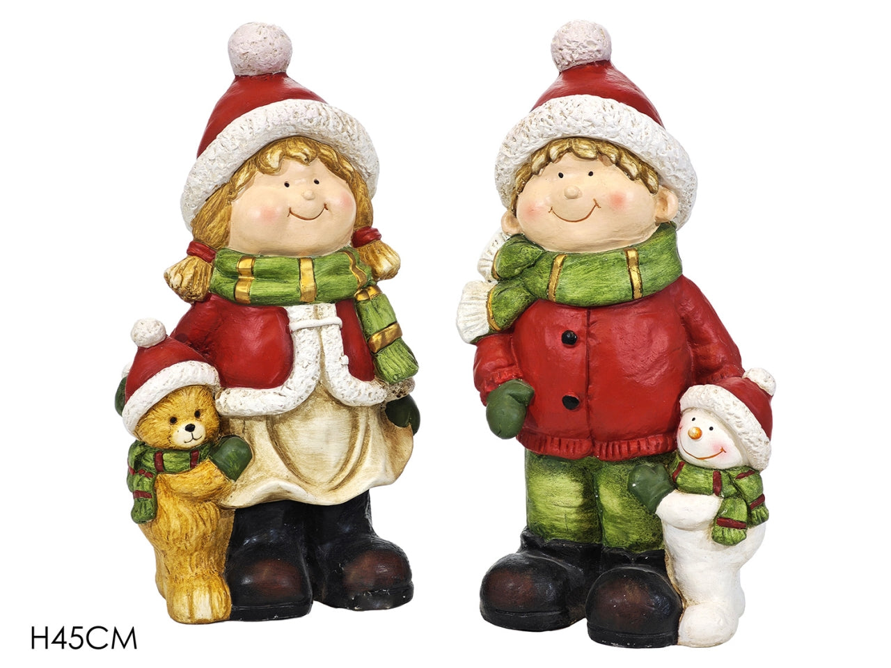 Bimbo in magnesia 45cm con personaggio in 2 assortimenti