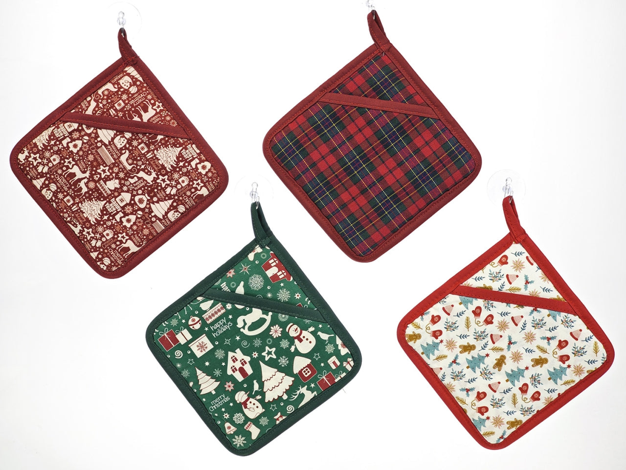 Presina natalizia silicone in 4 assortimenti