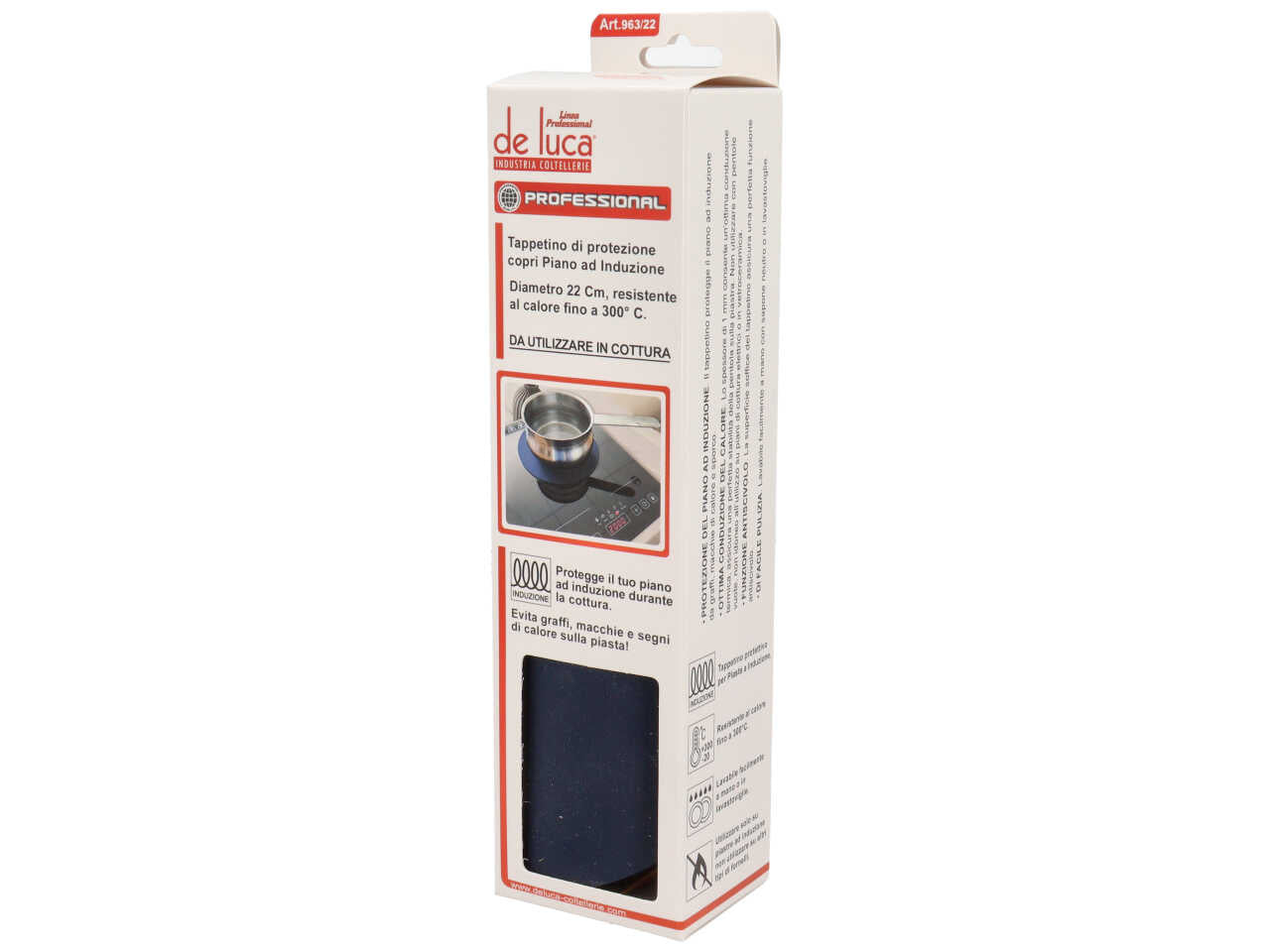 Linea professional tappetino protettivo per piastra ad induzione 22cm