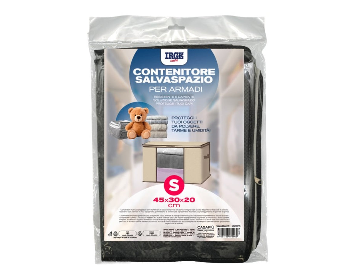 Irge contenitore salvaspazio 45x30x20cm