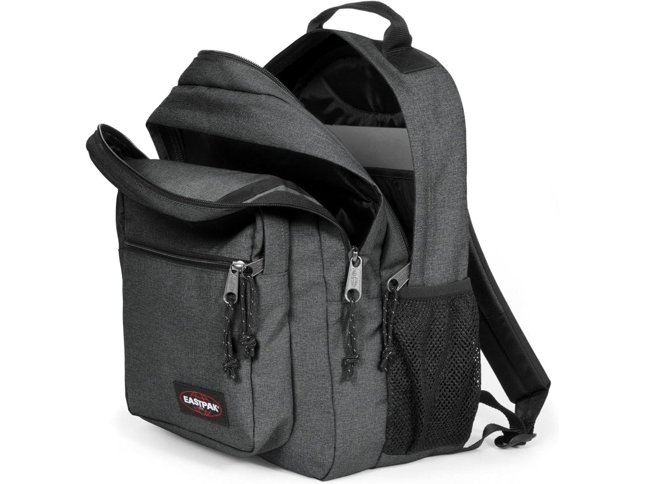 Eastpak zaino Morius di colore black denim