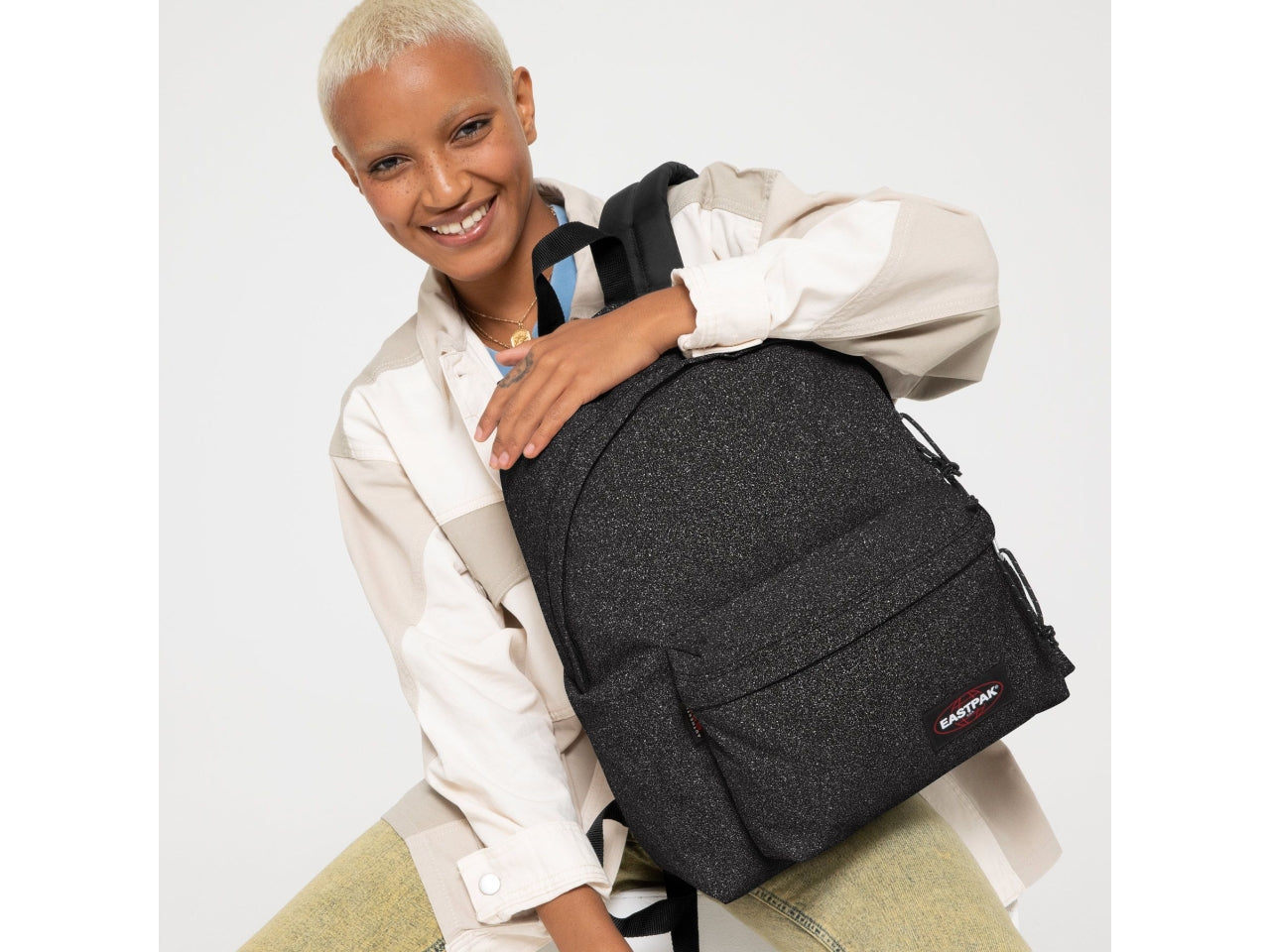 Eastpak zaino padded spark di colore nero
