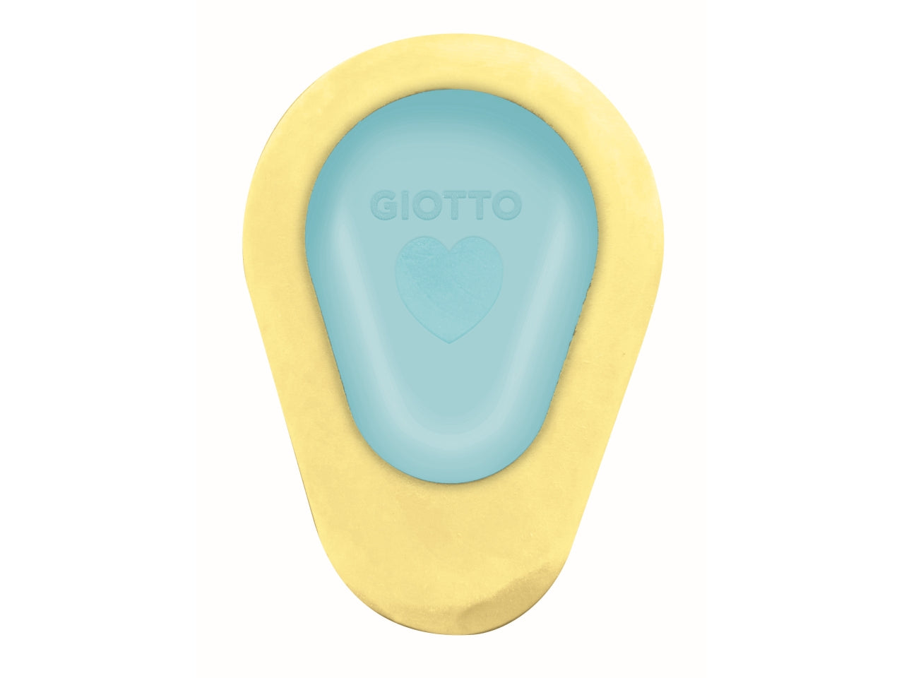 Giotto happy love gomma colori assortiti