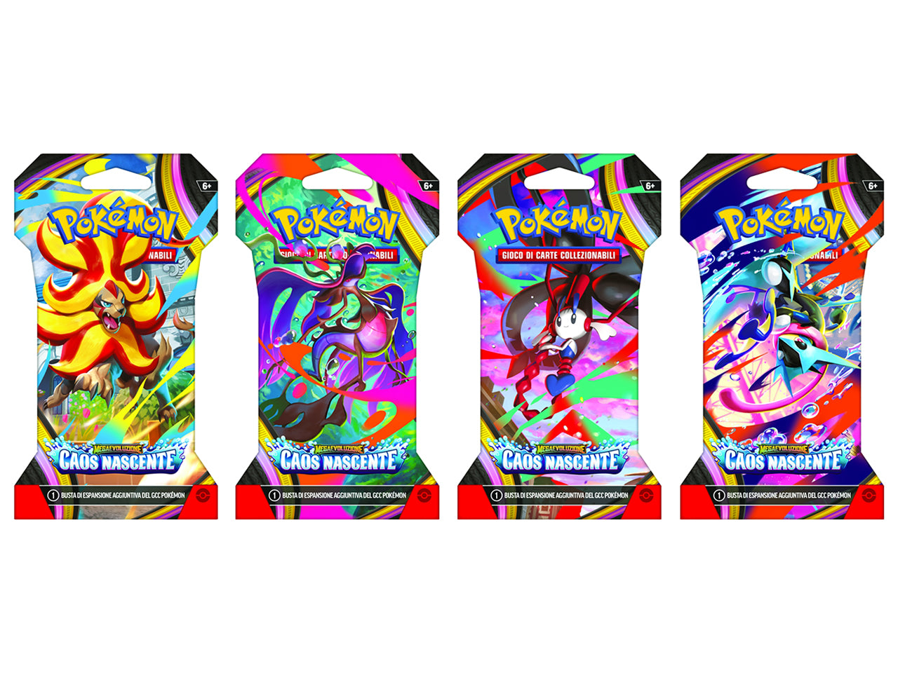 Pokemon M4 Megaevoluzione - Caos Nascente in Paper Sleeve