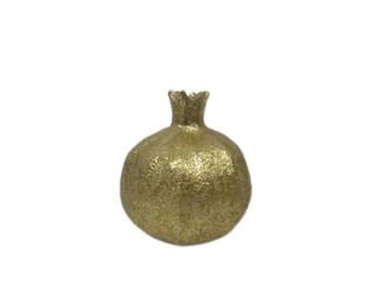 Melograno oro in poliresina d.4,8xh.9cm