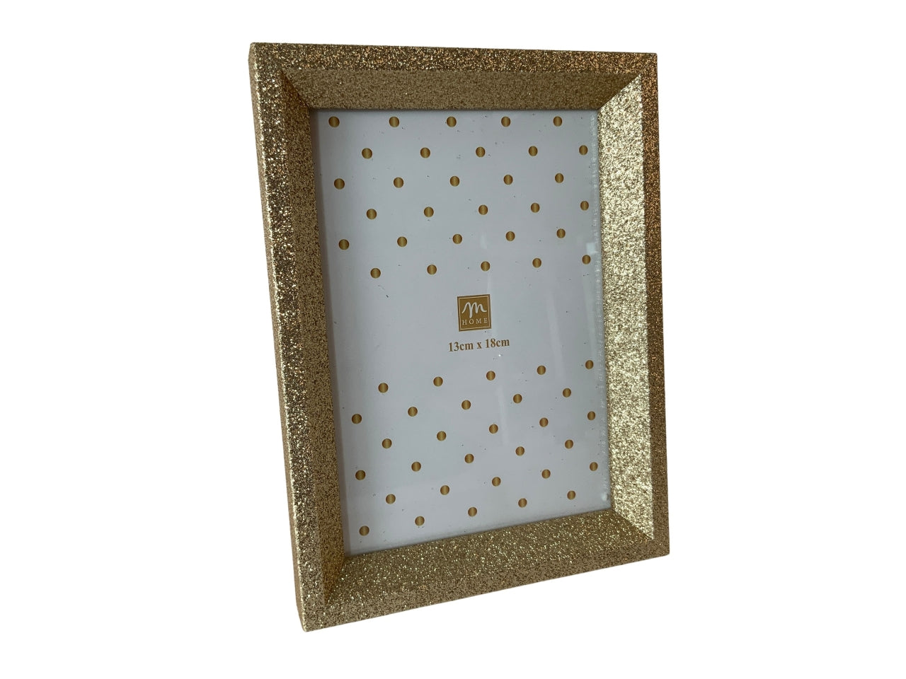 Portafoto 13x18cm oro in mdf 15,5x2,5xh.20,5cm