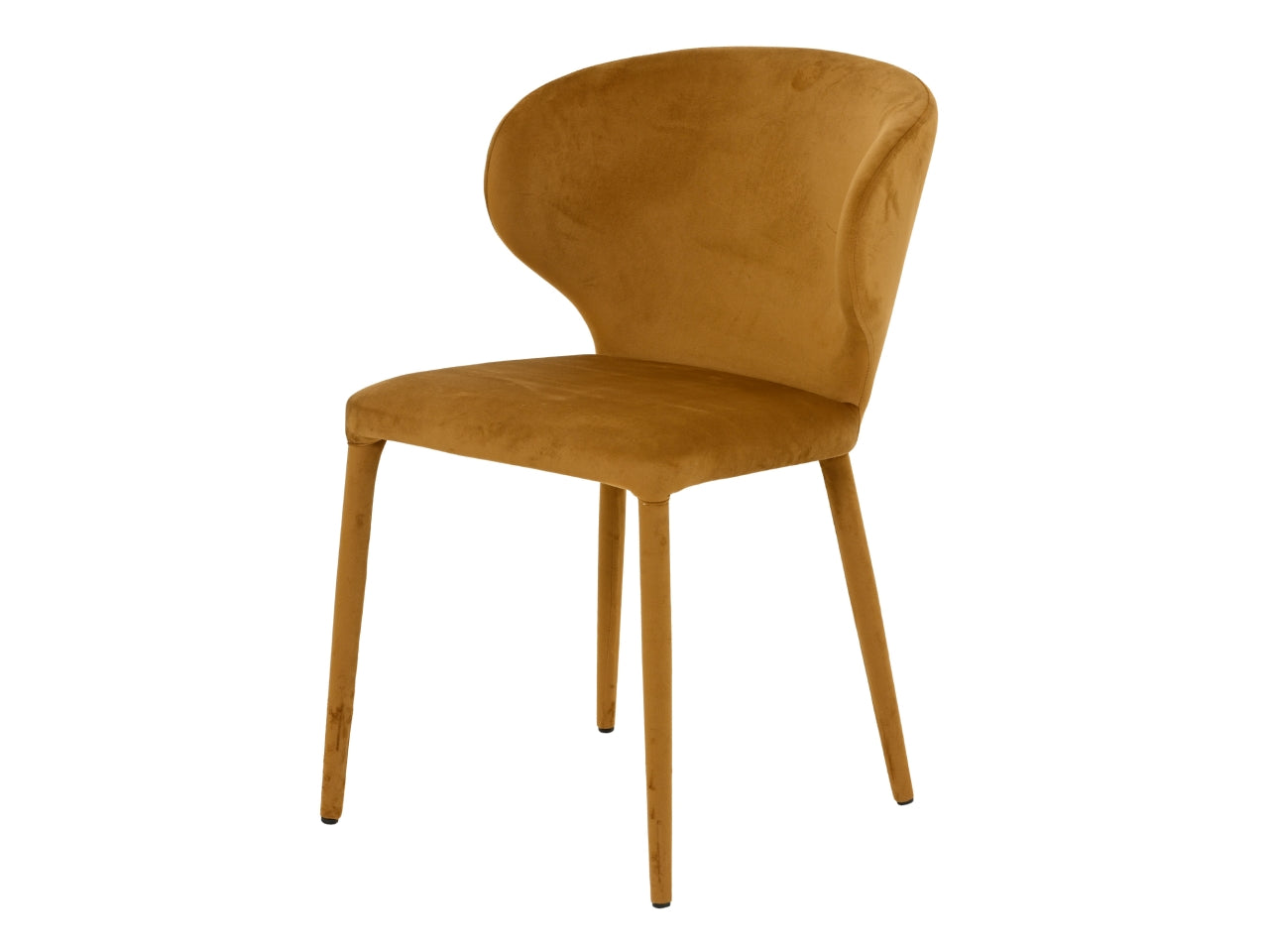 Sedia decorativa 51x56x80cm caramello
