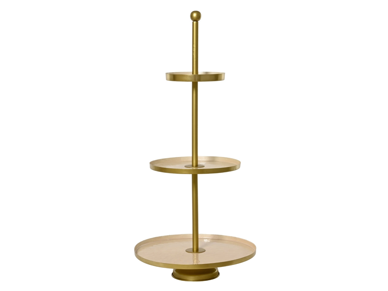 Alzata espositiva in metallo maxi 38x81cm oro