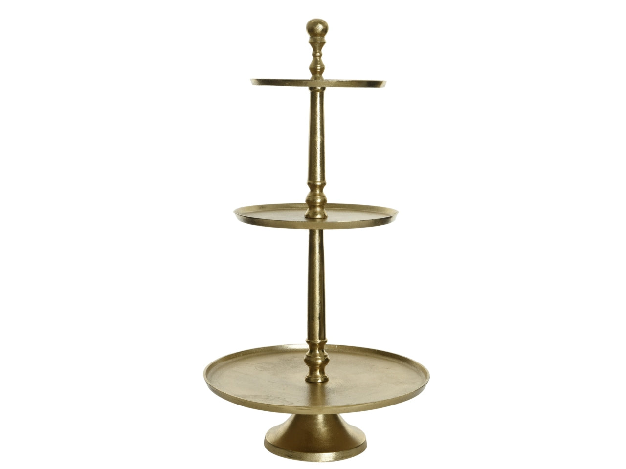 Alzata espositiva in metallo maxi 43x81cm oro