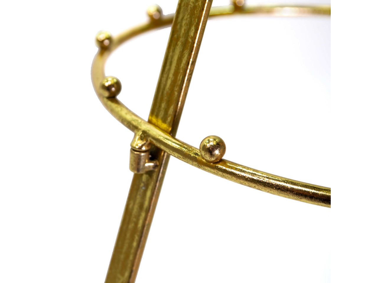 Albero espositore maxi in metallo oro 47xh.131cm
