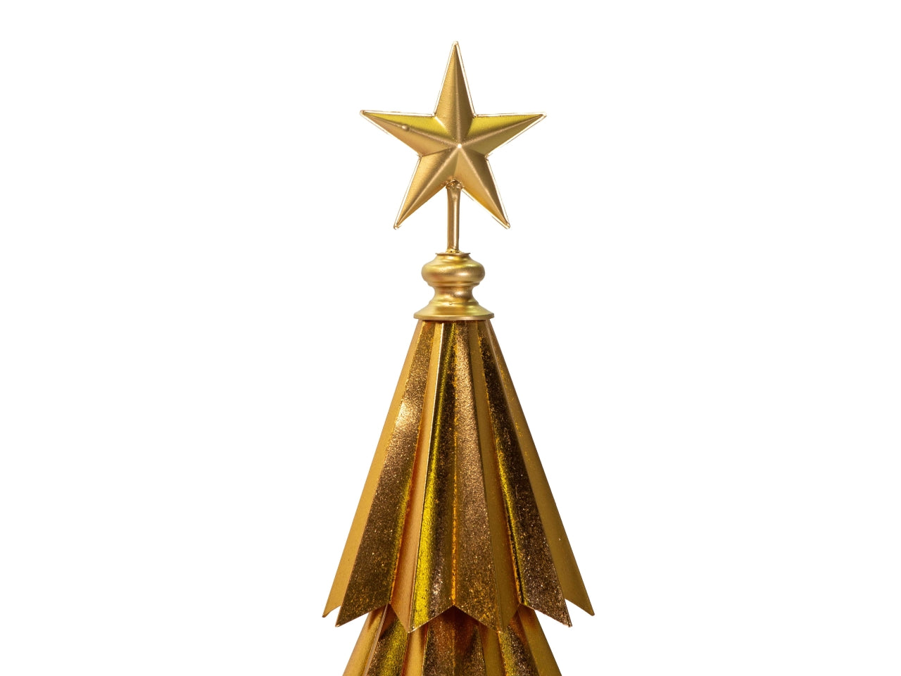 Albero maxi in metallo oro 46xh.152cm