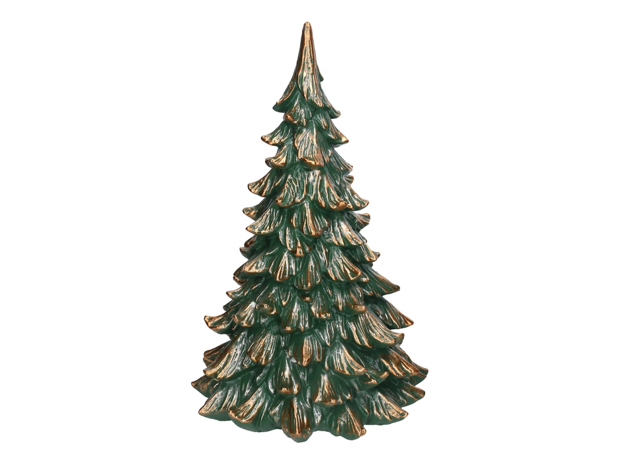 Alberello decorativo in resina verde 27xh.41cm