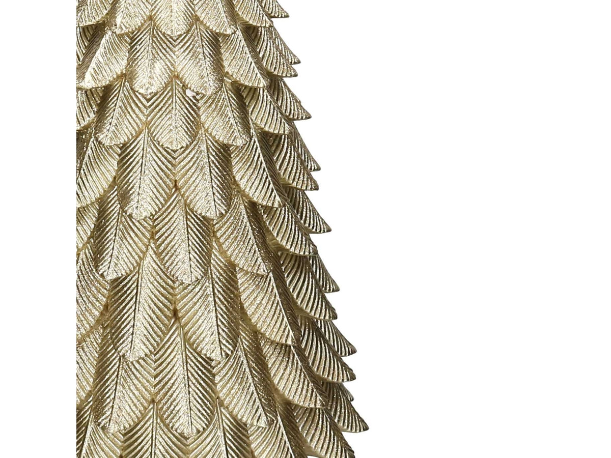 Albero decorativo maxi in resina oro 30xh.80cm