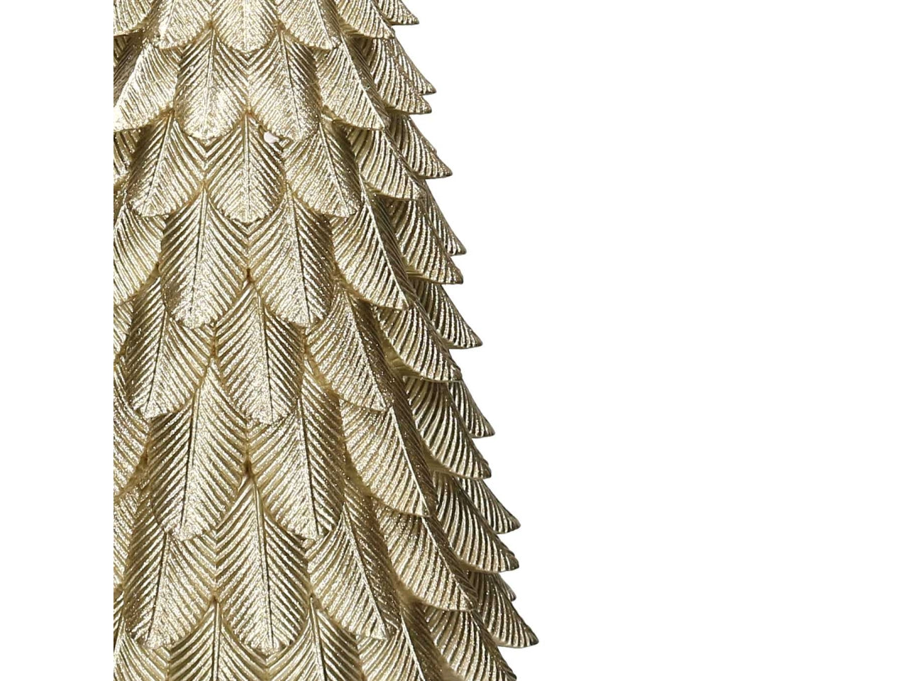 Albero maxi decorativo in resina champagne 36x40xh.100cm