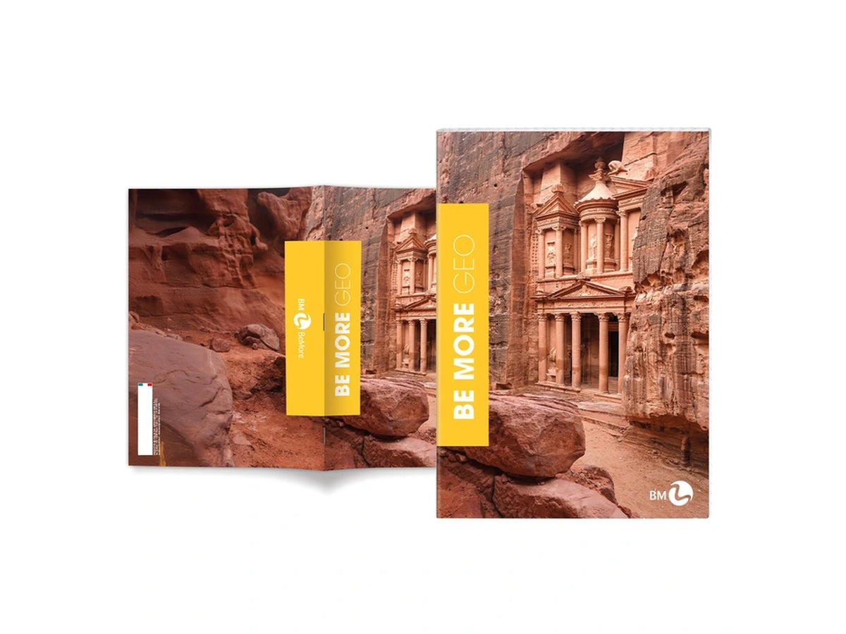 Quaderno maxi geo 21x29,7cm pagine 72 + r rigatura 5mm set da 10 quaderni